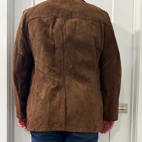 Suede Coat with Fleece Lining (Tall) - Picture 9 of 15